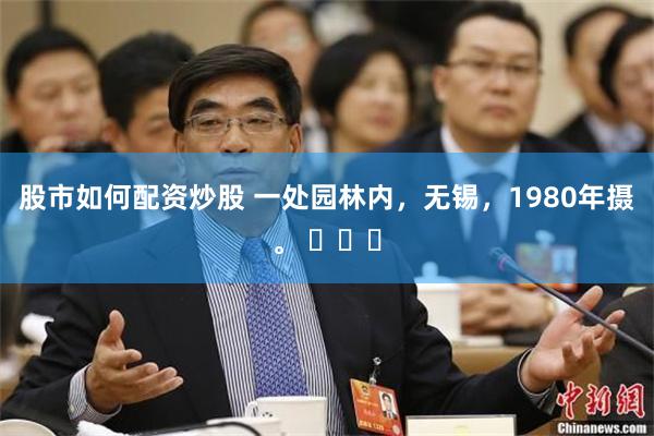股市如何配资炒股 一处园林内,无锡,1980年摄。 