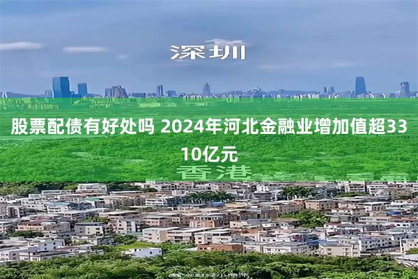 股票配债有好处吗 2024年河北金融业增加值超3310亿元
